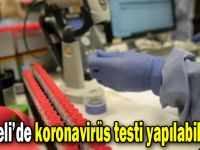Kocaeli’de koronavirüs testi yapılabilecek!