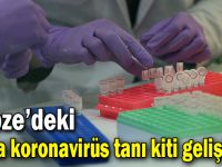 Gebze’deki firma koronavirüs tanı kiti geliştirdi!