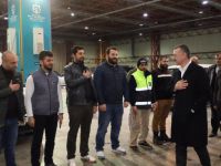 Büyükakın, “22 araç ve 70 personelle gece gündüz çalışıyoruz”