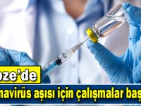 Gebze’de koronavirüs aşısı için çalışmalar başlıyor!