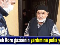 Dilovalı Kore gazisinin yardımına polis yetişti