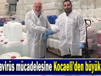 Koronavirüs mücadelesine Kocaeli’den büyük katkı!