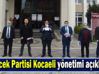 Gelecek Partisi Kocaeli yönetimi açıklandı