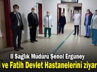 Ergüney hastaneleri ziyaret edip, bilgi aldı