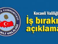 Kocaeli Valiliği'nden iş bırakma eylemi açıklaması