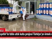 Büyükşehir’in tıbbı atık kutu projesi Türkiye’ye örnek oldu