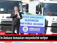 Şayir'in Ankara temasları meyvelerini veriyor