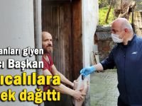 Başkan Bıyık, Darıcalılara ekmek dağıttı