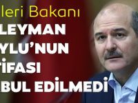 Erdoğan, Soylu'nun istifasını kabul etmedi