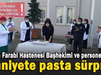 Darıca Farabi personeli, emniyet teşkilatını unutmadı