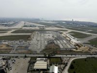 Atatürk Havalimanı'ndaki bin yataklı hastaneden ilk fotoğraf