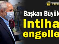 Büyükgöz intihara kalkışan vatandaşı engelledi