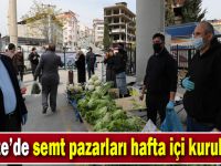 Gebze’de semt pazarları hafta içi kurulacak