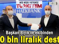 Darıca Belediyesi’nden 250 bin liralık destek