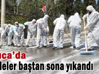 Sokağa çıkma yasağında çalışmalar devam etti!