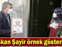 Başkan Şayir örnek gösterildi!