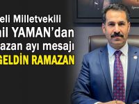 Vekil Yaman'dan Ramazan ayı mesajı