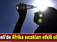Kocaeli'de Afrika sıcakları etkili olacak