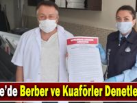 Gebze’de Berber ve Kuaförler Denetleniyor