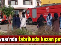 Dilovası'nda fabrikada kazan patladı