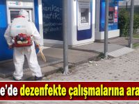 Dezenfekte çalışmalarına ara yok!