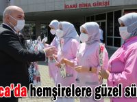 Darıca’da hemşireler unutulmadı