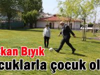 Darıca'da parklar çocuklarla şenlendi