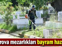 Mezarlıklarda Bayram hazırlığı