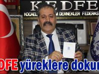 KEDFE bayram öncesi sevindirdi