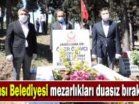 Dilovası Belediyesi mezarlıkları duasız bırakmadı