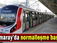 Marmaray'da normalleşme başladı