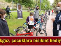 Dünya Bisiklet Günü’nde; Büyükgöz'den çocuklara bisiklet