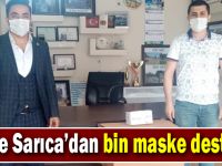 Emre Sarıca’dan bin maske desteği!