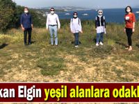 Başkan Elgin Yeşil Alanlara Odaklandı