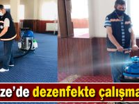 Gebze’de dezenfekte çalışmaları