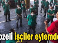 Gebzeli işçiler eylemde