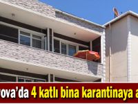 Çayırova'da 4 katlı bina karantinaya alındı