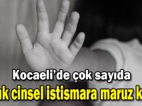 Kocaeli’de çok sayıda çocuk cinsel istismara maruz kaldı!