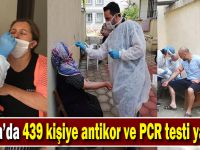 Darıca'da 439 kişiye antikor ve PCR testi yapıldı!