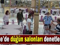 Gebze’de düğün salonları denetleniyor