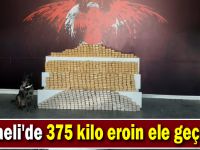 Kocaeli'de 375 kilo eroin ele geçirildi