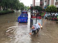 Yoğun yağış sonrası Büyükşehir ekiplerinden anında müdahale
