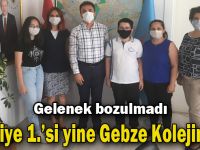 Türkiye 1.'si yine Gebze Kolejinden