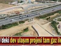 Gebze’deki dev ulaşım projesi tam gaz ilerliyor