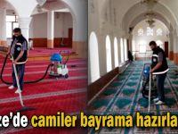 Camiler bayrama hazırlanıyor