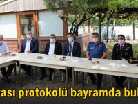 Dilovası'nda protokol bayramlaştı