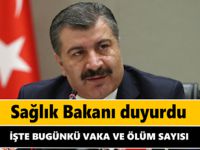 Bakan Koca, bugünkü vefat ve vaka sayılarını açıkladı