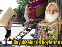 Güzey ailesi Büyükşehir ile köylerine döndü