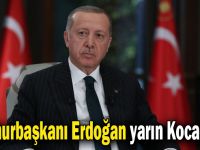 Cumhurbaşkanı Erdoğan yarın Kocaeli'de