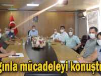 Salgınla mücadeleyi konuştular!